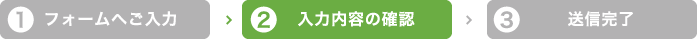 入力内容の確認