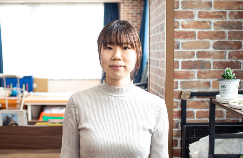 先輩女性職員