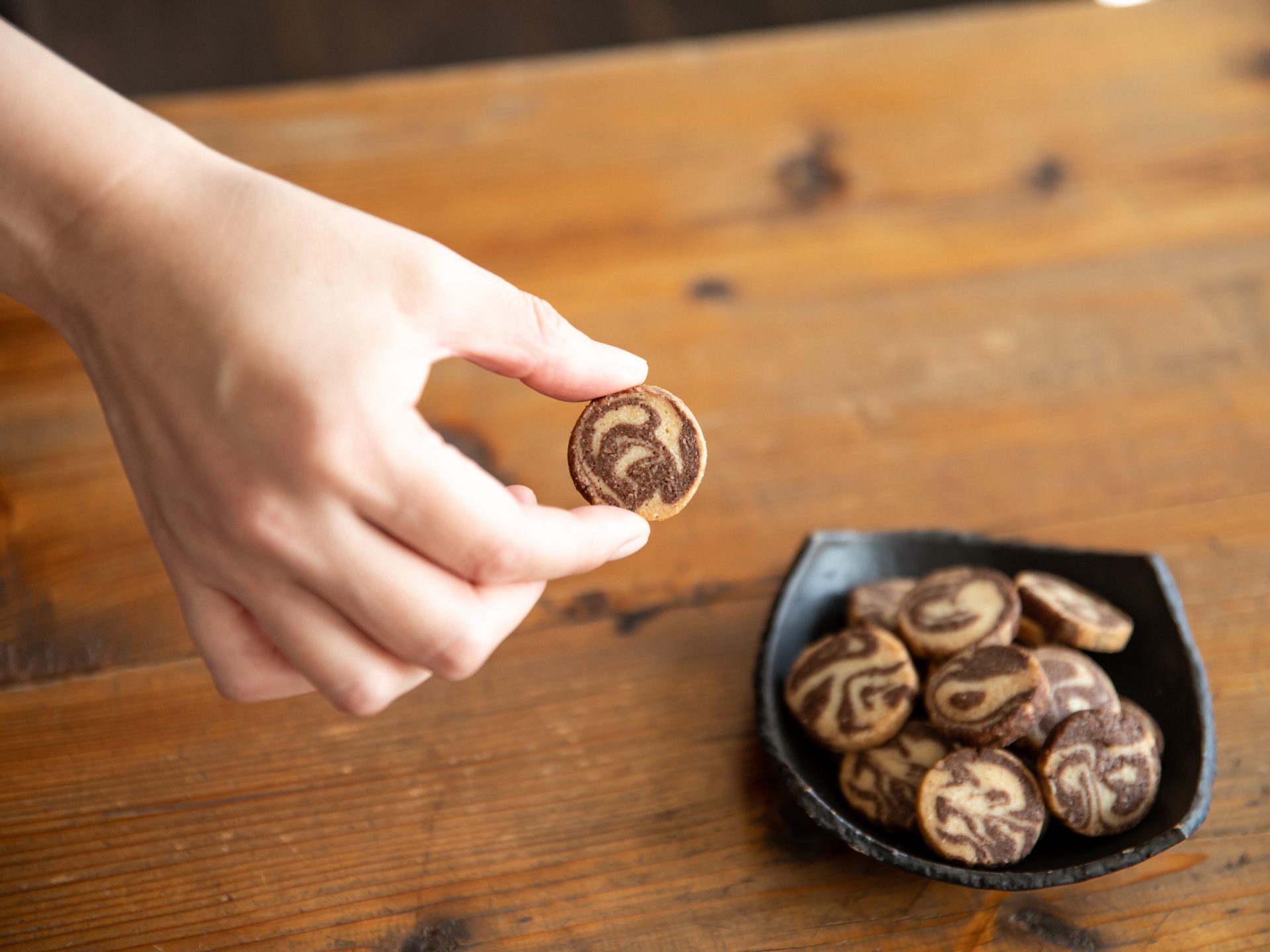 チョコマーブルクッキー