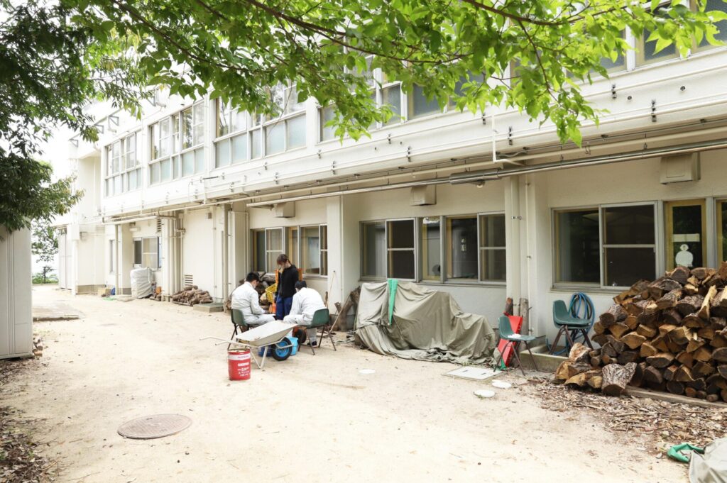 薪割り作業についての話