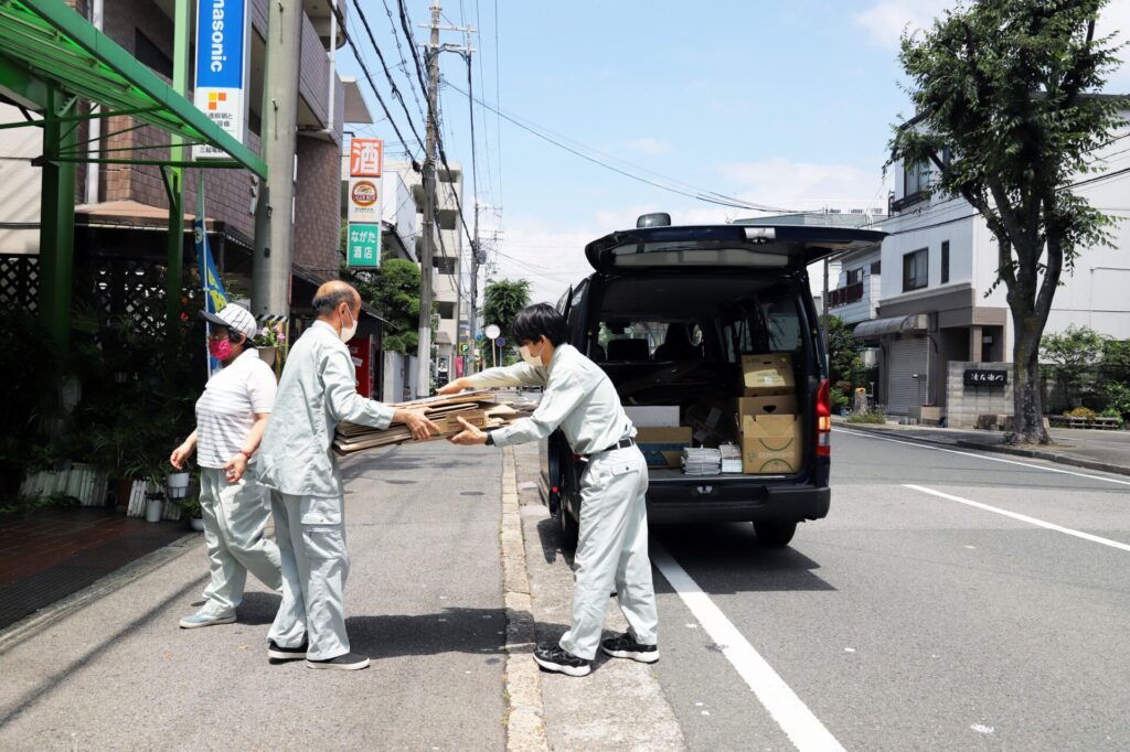 資源回収のお仕事