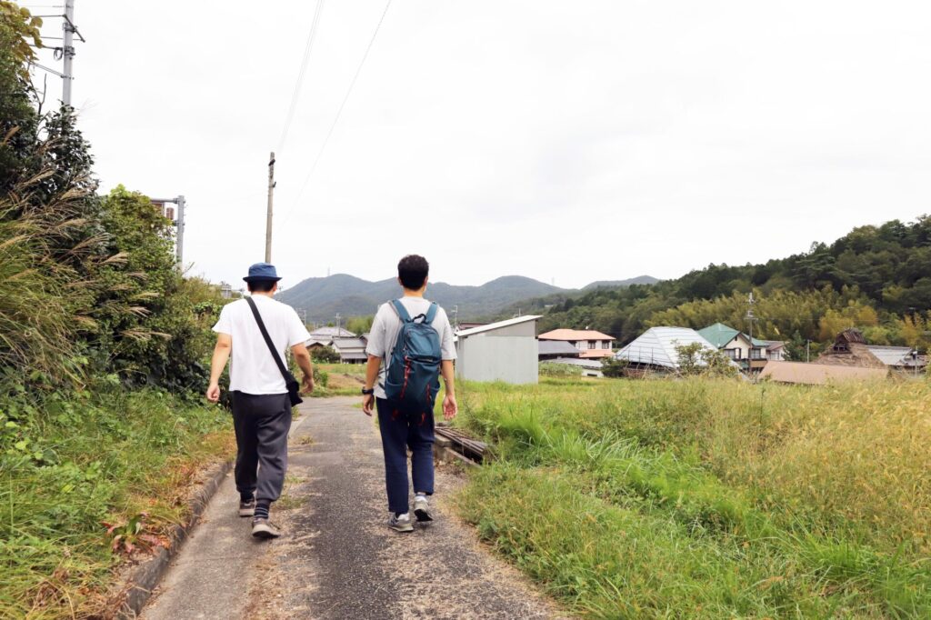 山口町船坂を歩く