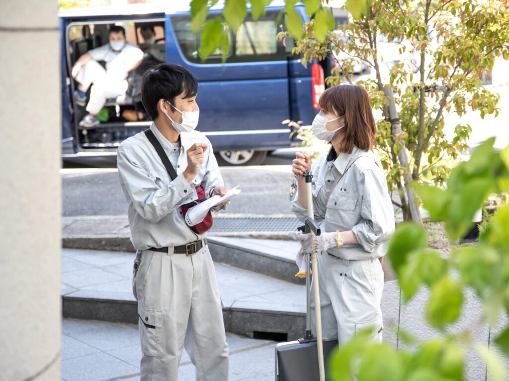 新任職員さんの『OJT』の様子