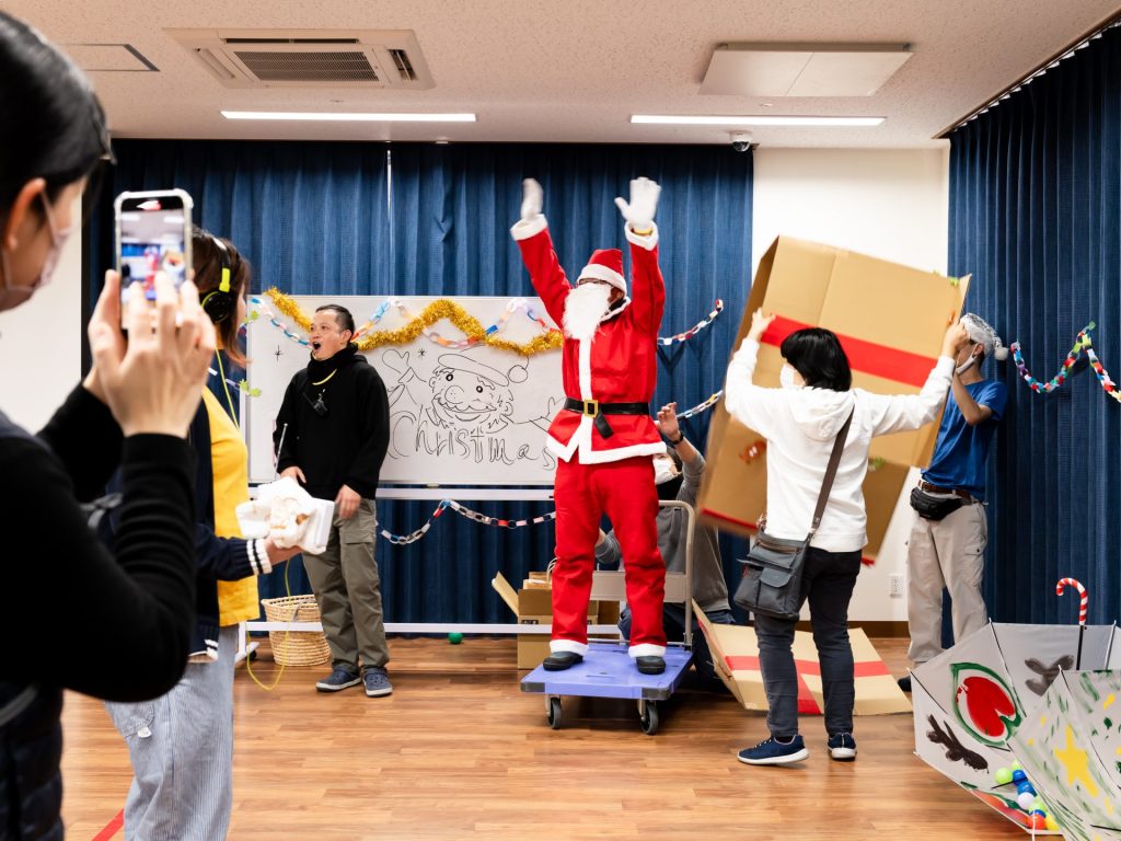 すずかけ作業所のクリスマス会